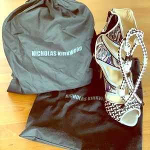 Nicholas Kirkwood x Peter Pilotto shoes.